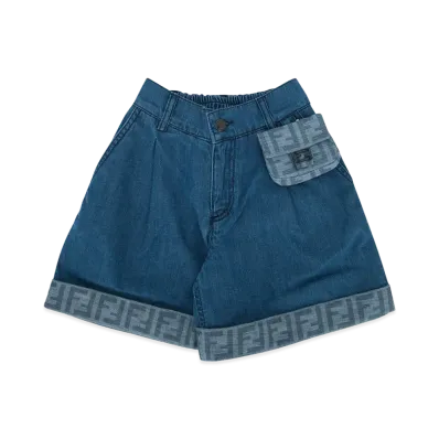 FENDI Kids Shorts "Dark Blue"