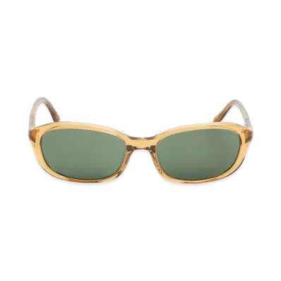 Stussy Eli Sunglasses "Honey/Dark Green Lens"