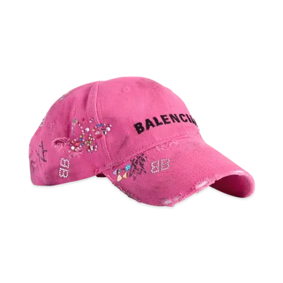BALENCIAGA Upcycled Cap "Pink"