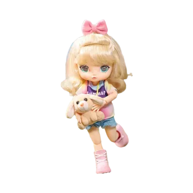 POP MART "BJD" Viya Doll Travel Summer Travel Coordination