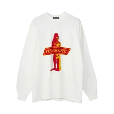 HYSTERIC GLAMOUR Good Times T-Shirt "White"