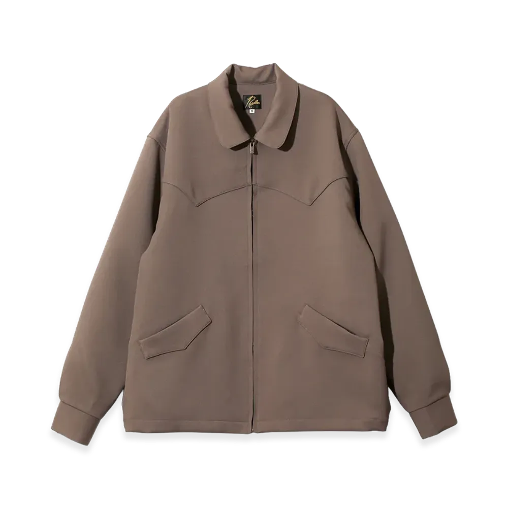 NEEDLES Western Work Jacket Poly Twill "Mocha"