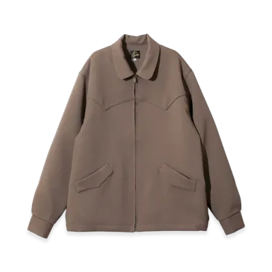 NEEDLES Western Work Jacket Poly Twill "Mocha"