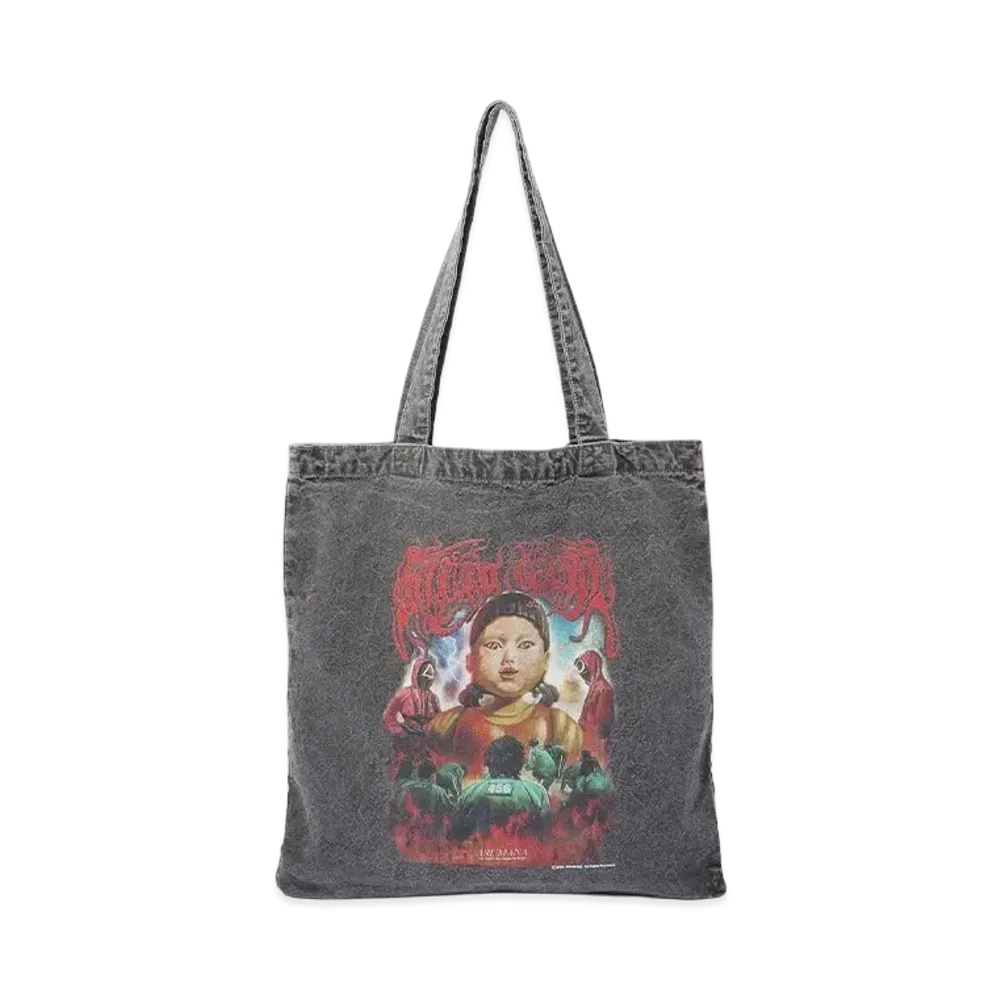 NETFLIX Squid Game Season 2 Canvas Tote Bag (YOUNG-HEE) "Sumikuro"