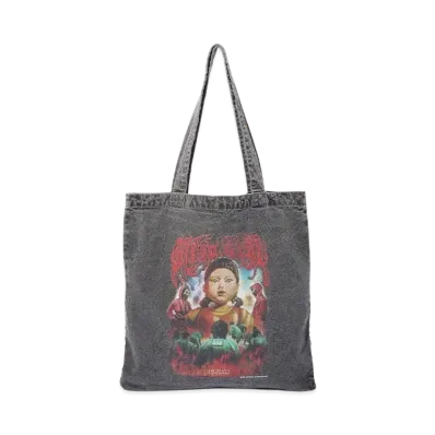 NETFLIX Squid Game Season 2 Canvas Tote Bag (YOUNG-HEE) "Sumikuro"