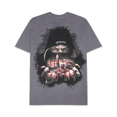 Supreme Fighter Tee "Charcoal"
