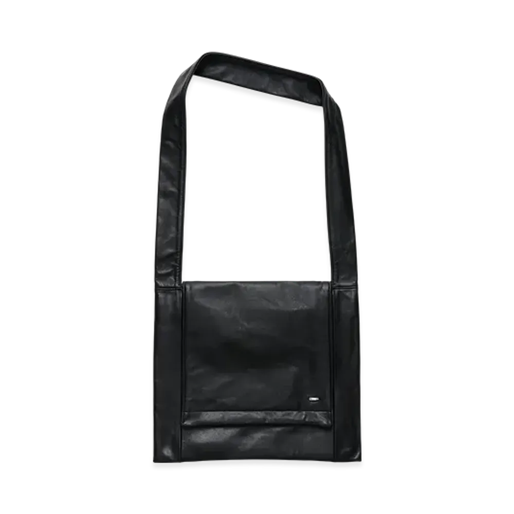 OUR LEGACY Women's Slim Bag "Malleable Black Bull Hide"