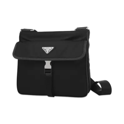 PRADA Re-Nylon x Saffianoleather "Nero"