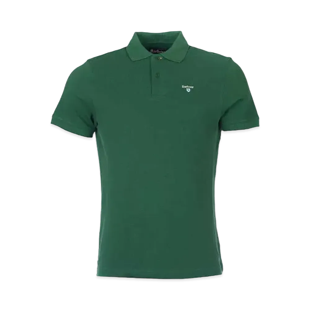 Barbour Logo Sport Polo Shirt "Khaki"