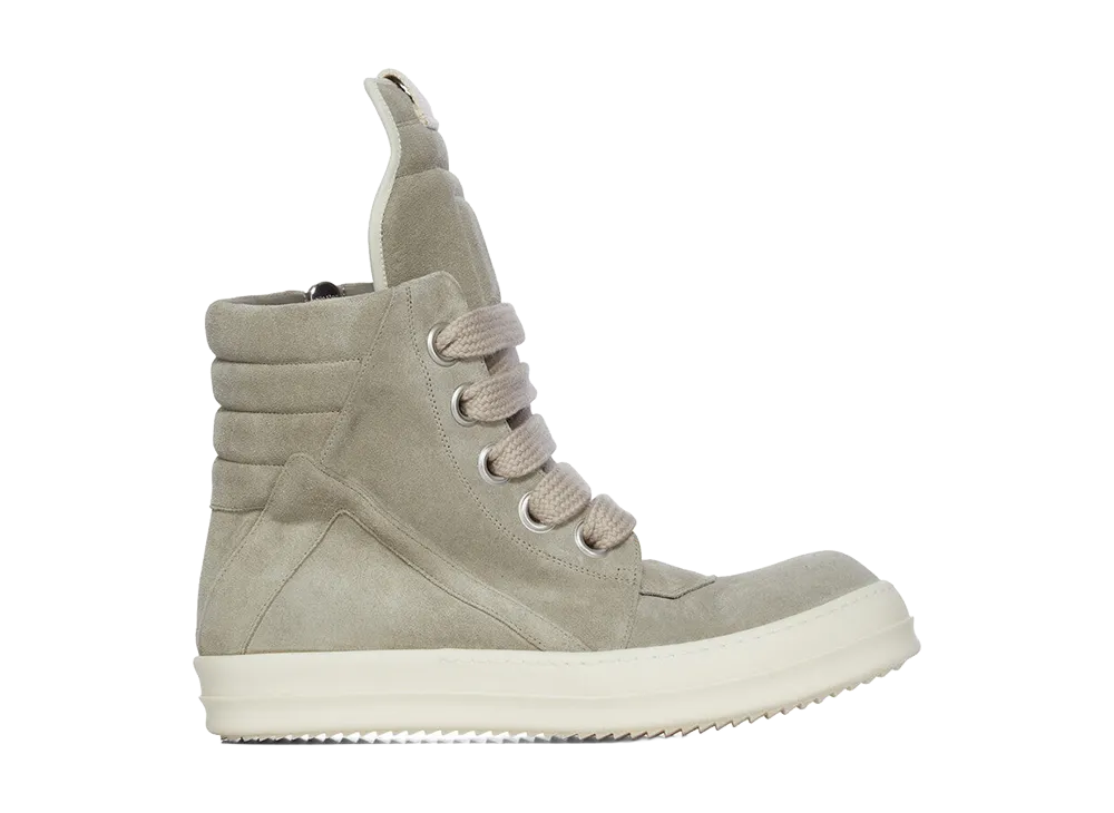Rick Owens Women's Jumbolace Geobasket "Drkpearl/Milk"
