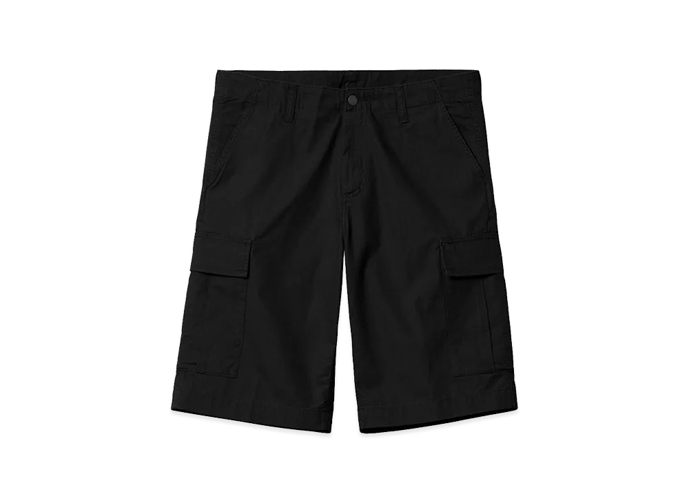 Carhartt WIP Regular Cargo Short "Black(Rinsed)"