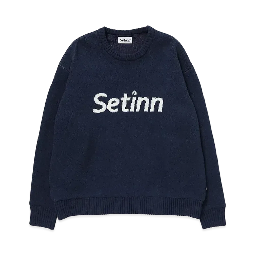 Setinn Jacquard Knit "Navy"