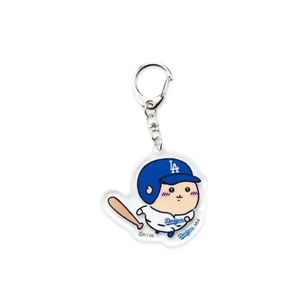 MLB x Chiikawa Tokyo Series Acrylic Key Holder Kurimamju "Multi"