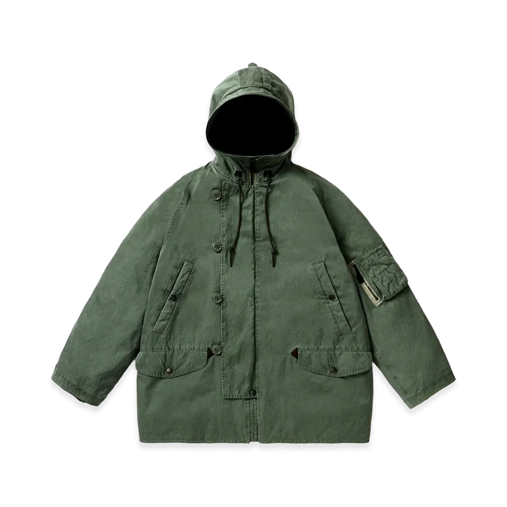 A.PRESSE Vintage Silk Custom N-3B Flight Jacket "Sage"