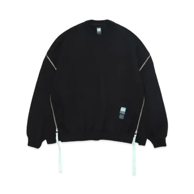 66NORTH x FACETASM GLYMUR ZIPPER SWEAT "BLACK"