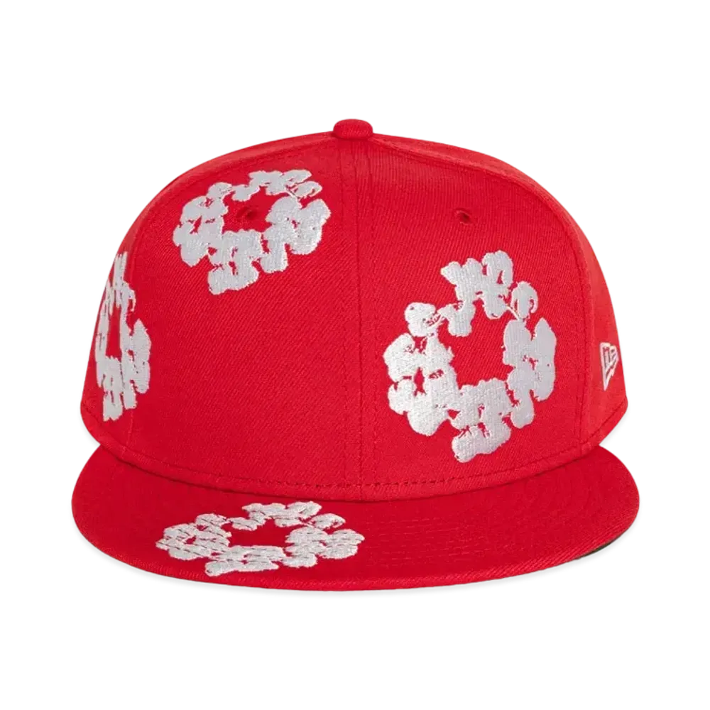 NEW ERA x Denim Tears Cotton Wreath 59/50 "Red"
