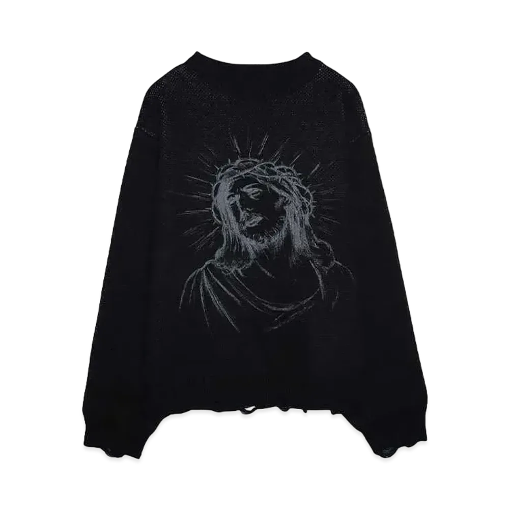 SOMEIT J.X VINTAGE KNIT "BLACK"