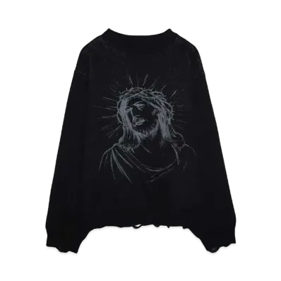 SOMEIT J.X VINTAGE KNIT "BLACK"
