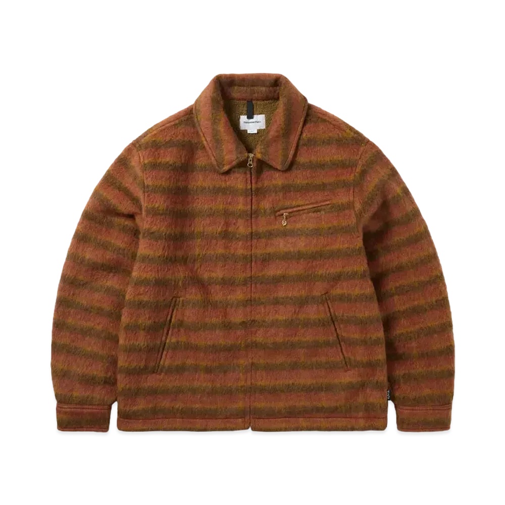 thisisneverthat Brushed Wool Check Jacket "Pink"
