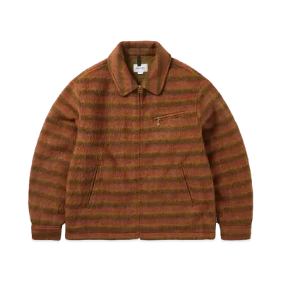 thisisneverthat Brushed Wool Check Jacket "Pink"