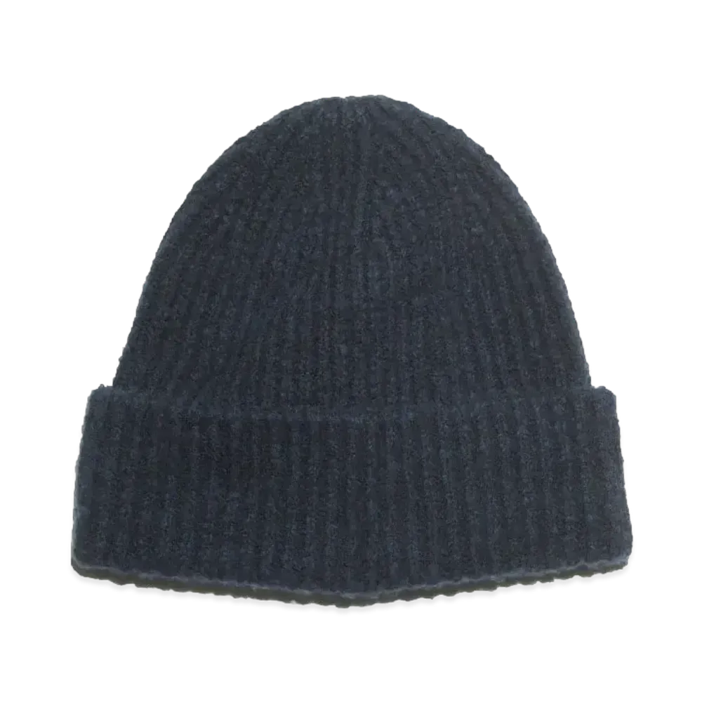 Acne Studios Wool Blend Beanie "Navy"