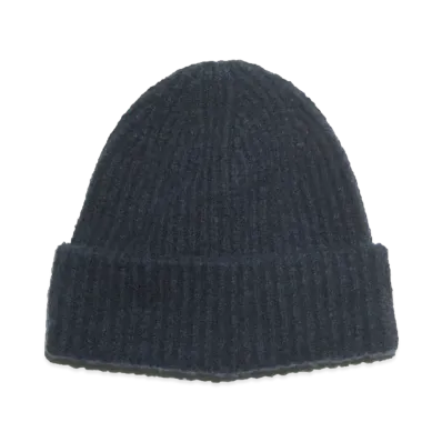 Acne Studios Wool Blend Beanie "Navy"