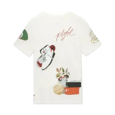 Jordan Artist Series By Jacob Rochester Men's Graphic Tee "White"