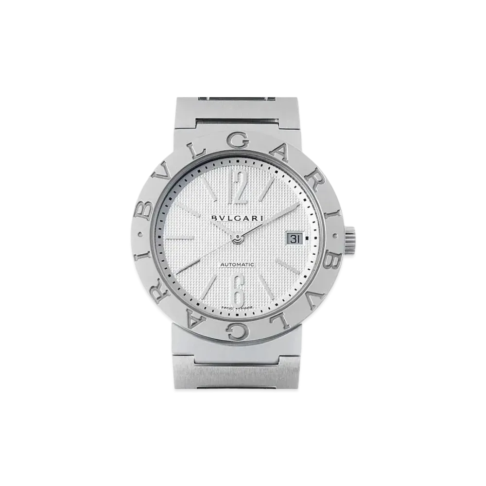 BVLGARI Bvlgari Bvlgari "White/Stainless Steel/Silver"