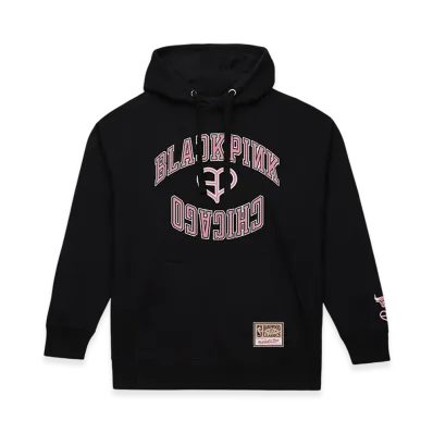 Mitchell & Ness x BLACKPINK Bulls Hoodie "Black"