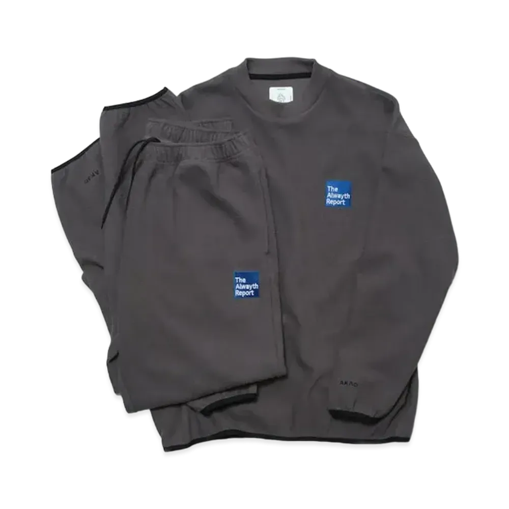 everyone Alwayth Pique Sweat Suit by AKAD "Gray"