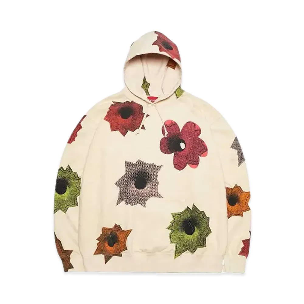 Supreme Nate Lowman Hooded Sweatshirt "Natural"