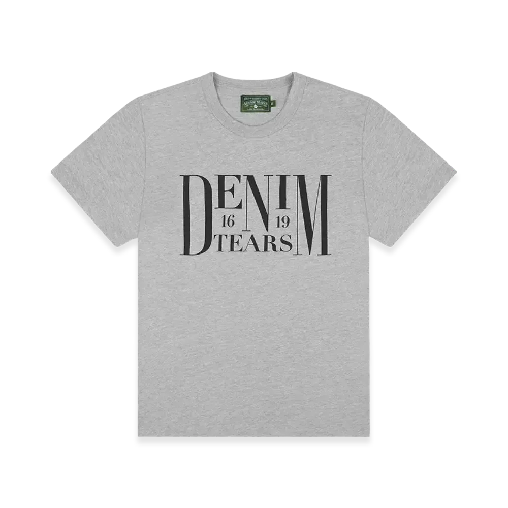 DENIM TEARS Cannes Tee "Grey"