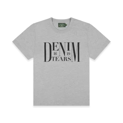 DENIM TEARS Cannes Tee "Grey"