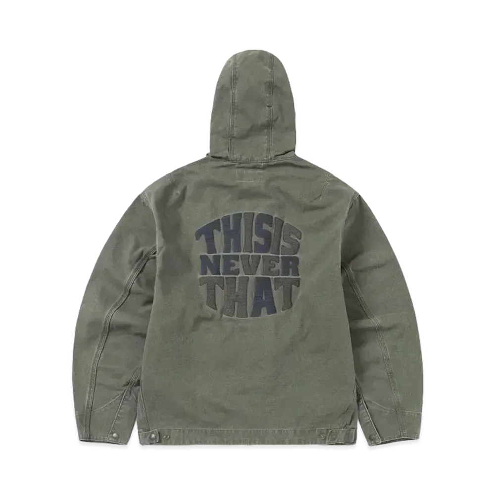 thisisneverthat Washed Carpenter Jacket "Olive Drab"