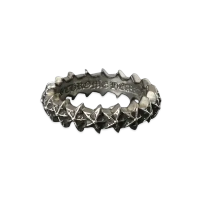 Chrome Hearts Tiny 5-Point Star Band Ring "Silver"