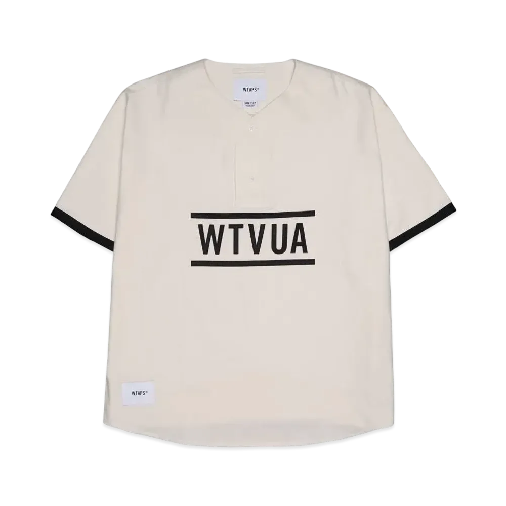 WTAPS League / SS / Cotton. Twill. WTVUA "Off White"