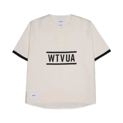WTAPS League / SS / Cotton. Twill. WTVUA "Off White"