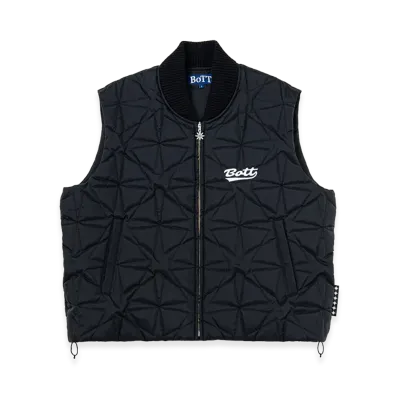 BoTT Sparkle Quilted Vest "Black"