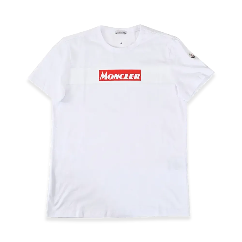 MONCLER Graphic Logo T-Shirt "White"