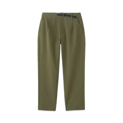 Goldwin One Tuck Tapered Stretch Pants (Unisex) "Olive Green"