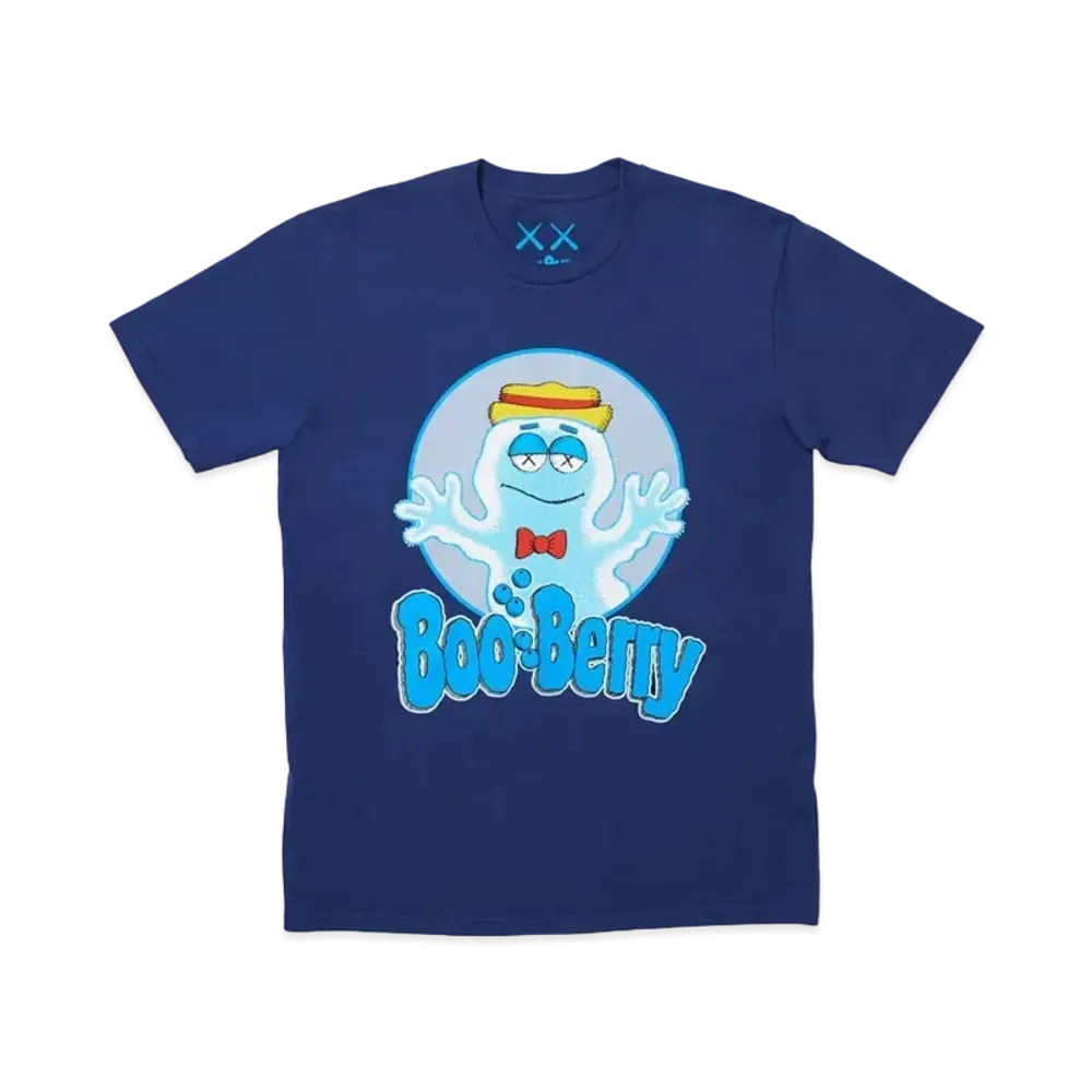 KAWS x Monsters Boo Berry Tee "Blue"