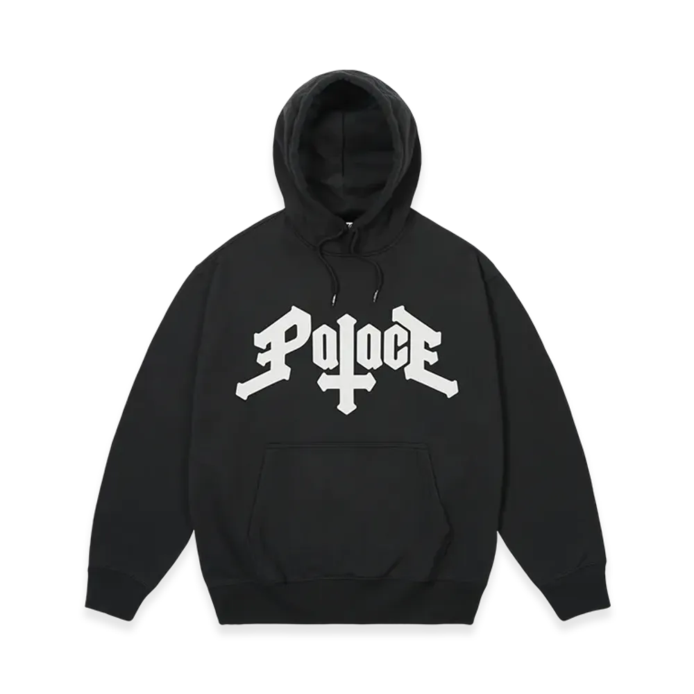 PALACE Cross Hood "Black"