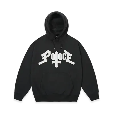 PALACE Cross Hood "Black"