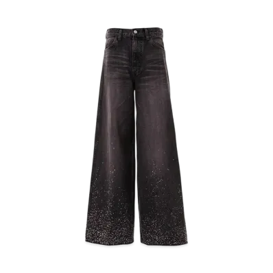 MASUBOYS Stardust Baggy Jeans "Black Pink" MBFW-PTB224C