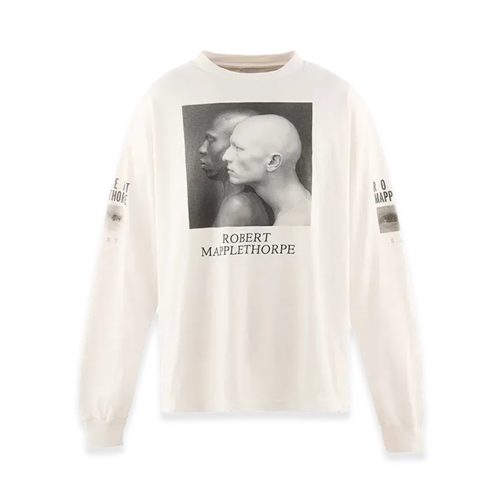 SAINT Mxxxxxx x Robert Mapplethorpe MT LS T-Shirt/Kenmoody "White"