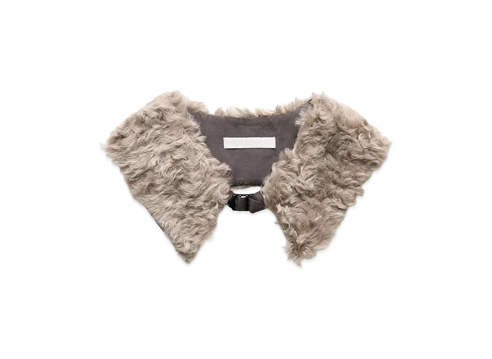 OUR LEGACY Jagged Collar "Fuzzy Fur Grey"