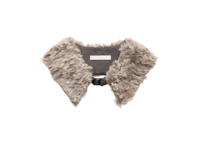OUR LEGACY Jagged Collar "Fuzzy Fur Grey"