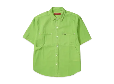 Supreme Loose Fit S/S Denim Painter Shirt "Green"