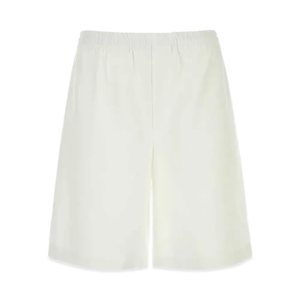 GUCCI Linen Bermuda Shorts "White"