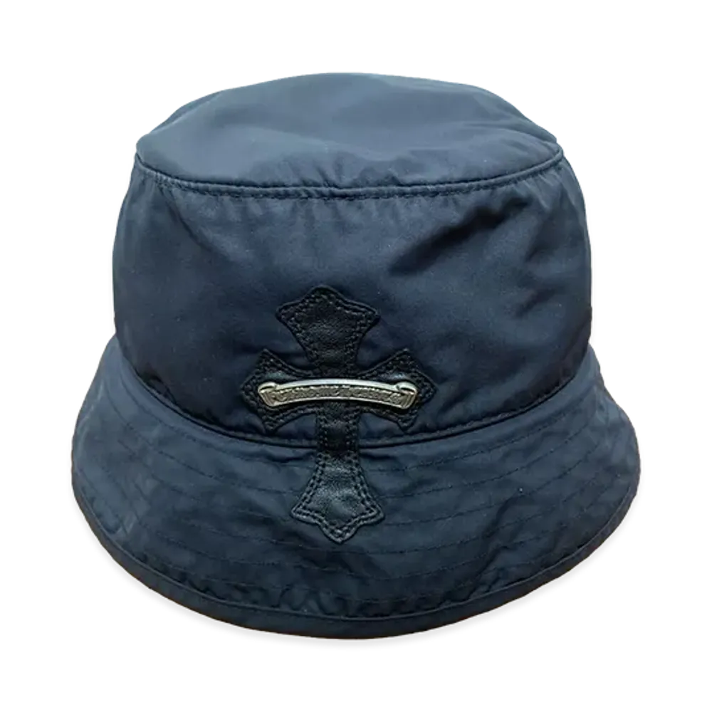 Chrome Hearts Cross Patch Bucket Hat "Black"
